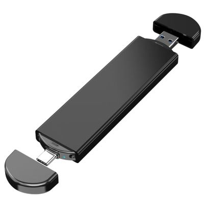 Typ C USB3.0 SSD Zewnętrzny dysk twardy M.2 Nvme Sata Dual Interface Design For Laptop