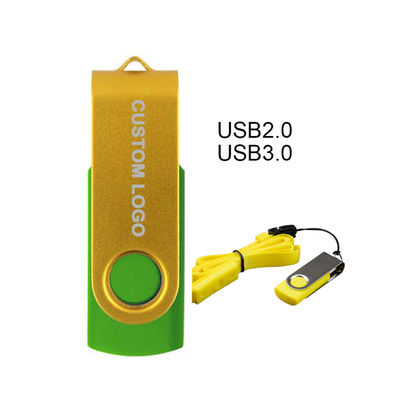 64g 32g 16g8g USB Flash Memory Disk 360 stopni Rotating Flash Drive Logo przedsiębiorstwa