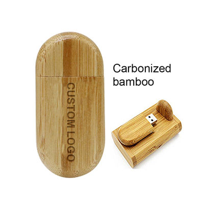 Szybki transfer Bamboo USB Flash Memory Disk do przechowywania danych i transmisji